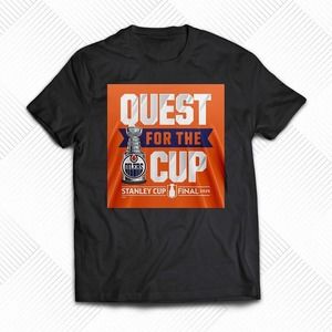 Edmonton Oilers 2024 Stanley Cup Playoffs Quest For The Cup T-Shirt